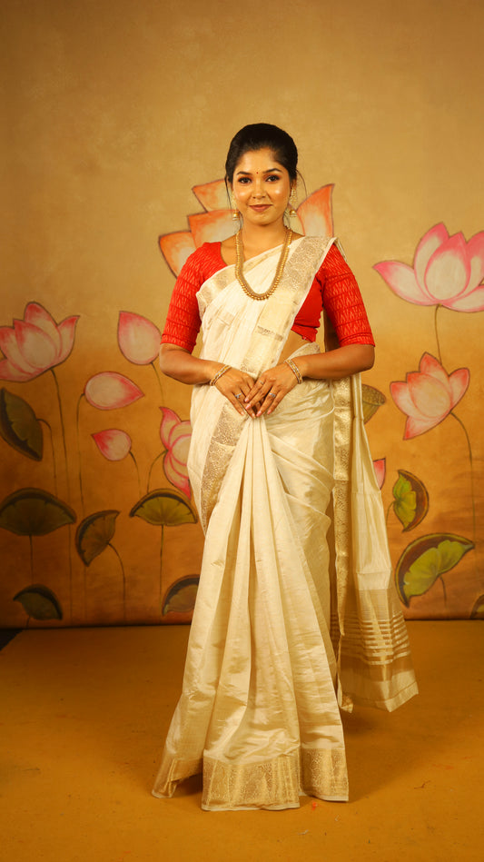 Elegant ethnic drape