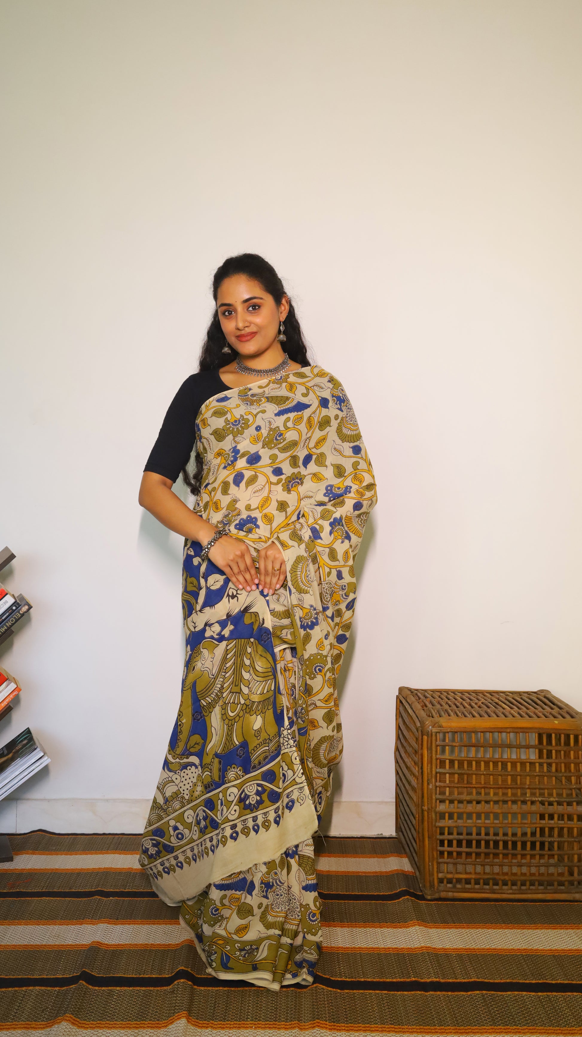 Soft cotton color saree