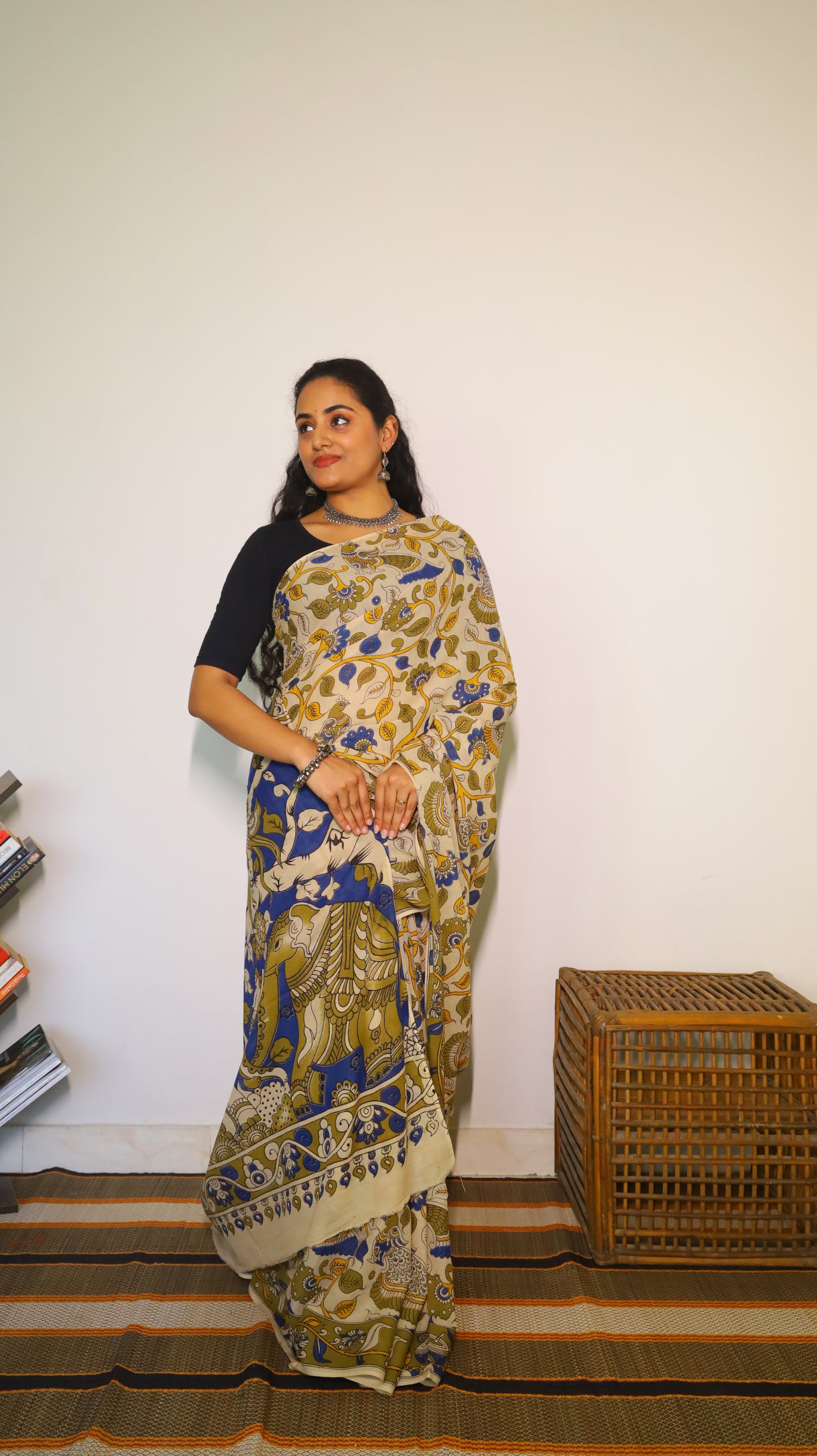 Traditional cotton saree
